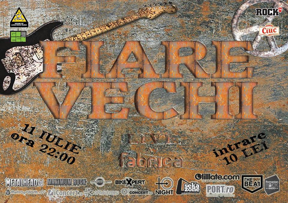 Fiare Vechi anunta un show in Bucuresti